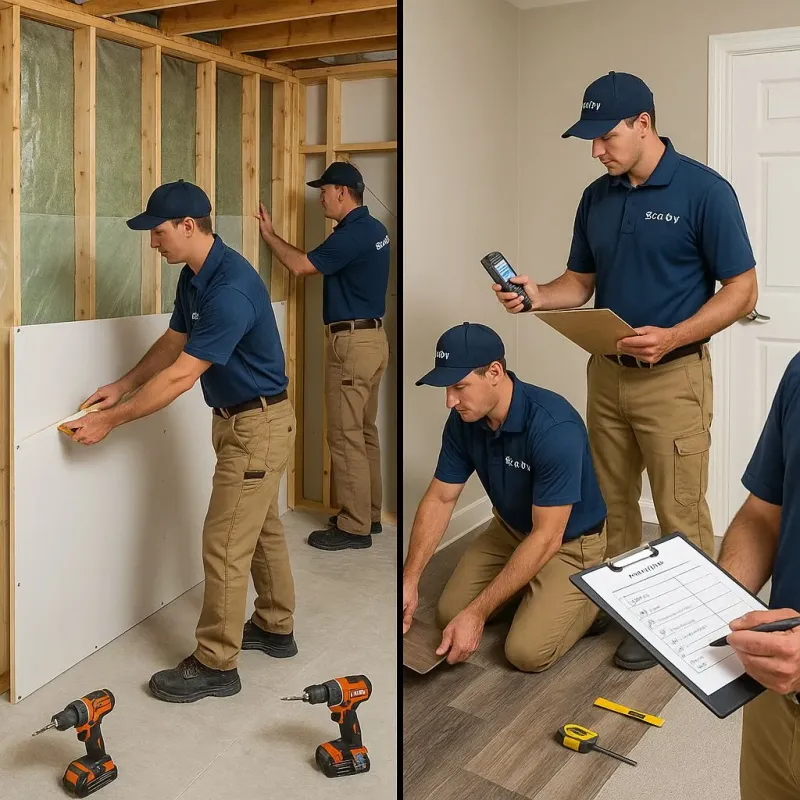 Repairs and Reconstruction process in New South Memphis, TN