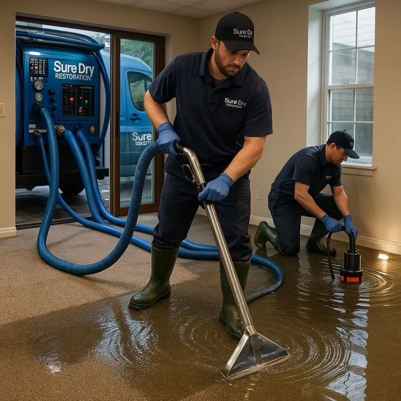 Water Extraction and Removal process in New South Memphis, TN